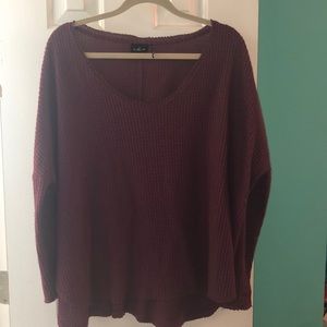Plum Sweater